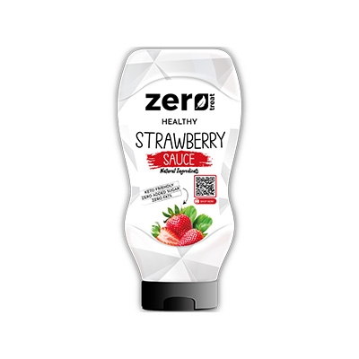 Healthy strawberry sauce 300 g | zero treat | Nutrifits