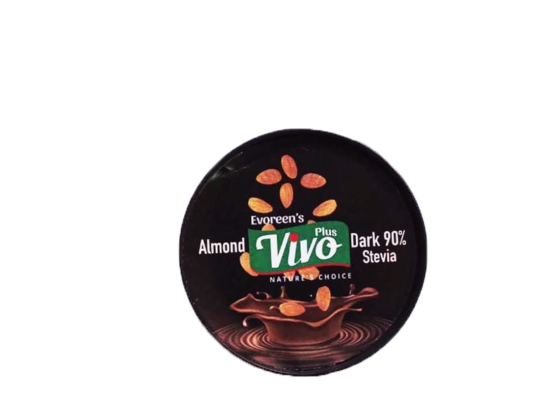 Almond dark chocolate Stevia jars | Evoreen