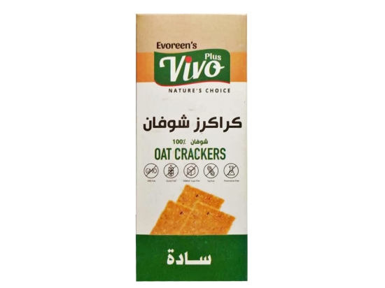 Oat crackers plain  | Evoreen