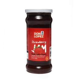 Don Lopez strawberry jam with honey 450 g | Maram