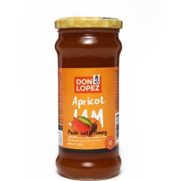 Don Lopez Apricot Chunks Jam With Honey 450gm | Maram
